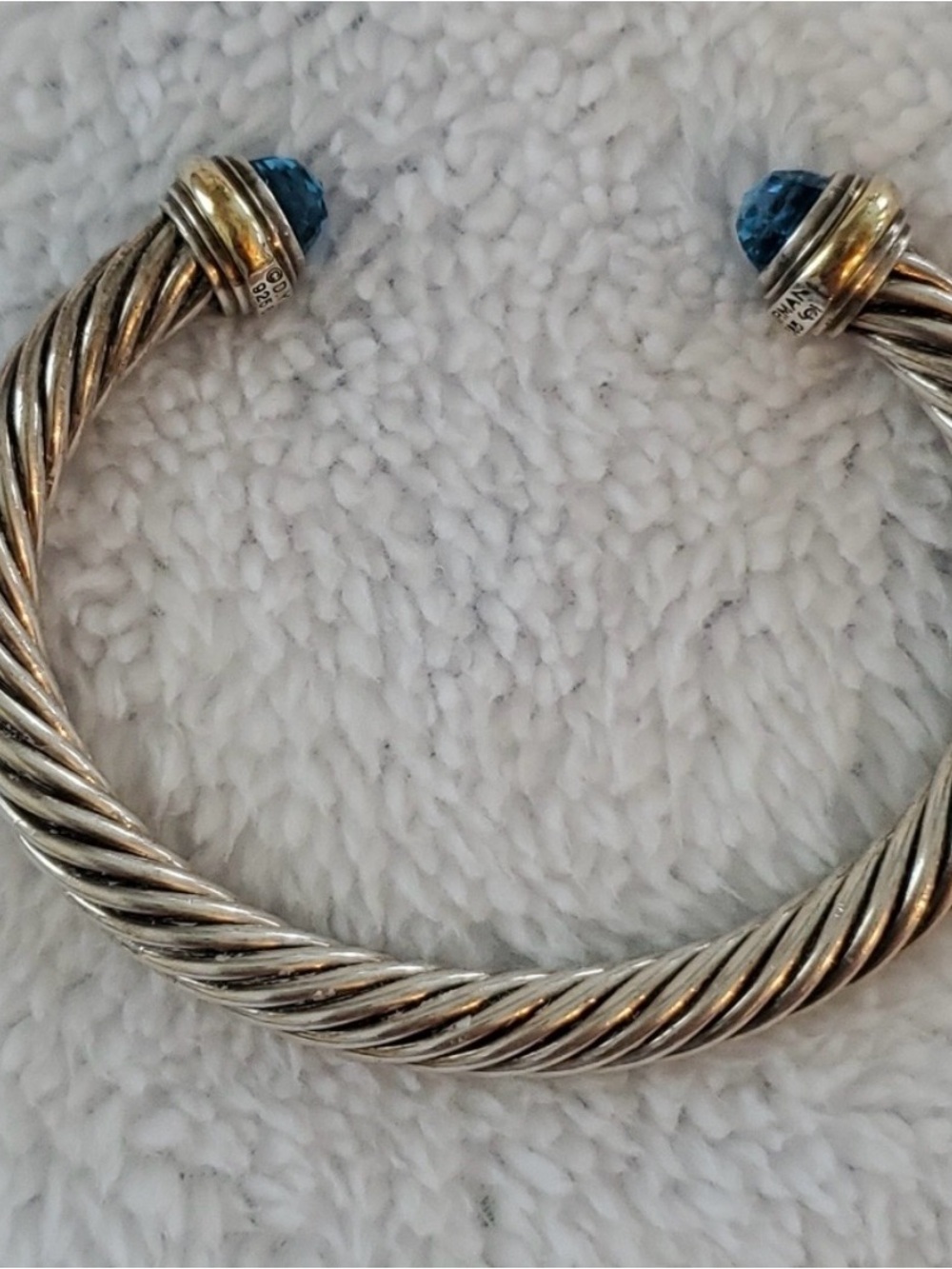 David Yurman Cable Bracelet, L